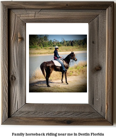 family horseback riding near me in Destin, Florida